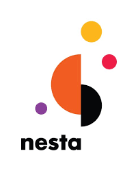 Button: Nesta logo, visit website